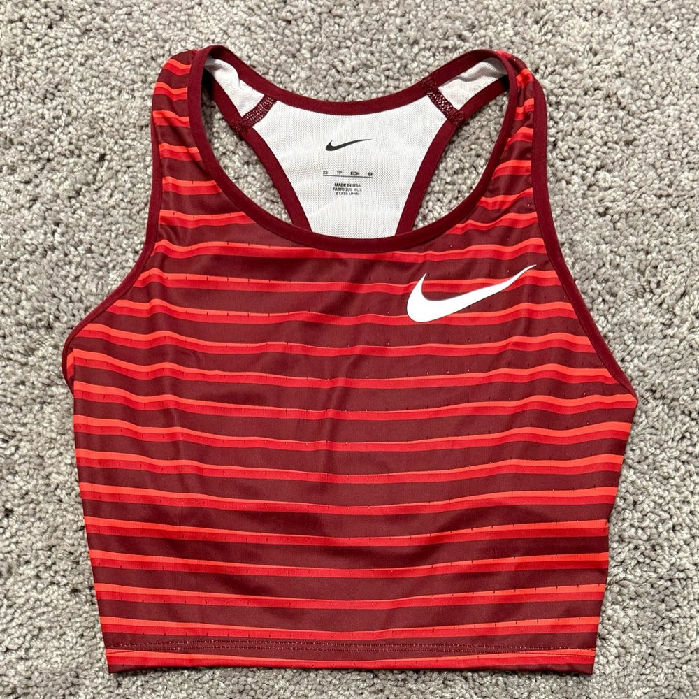 Nike Pro Elite Official‎ Olympics Track & Field Top Womens Size XS